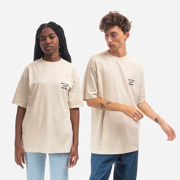 Drôle de Monsieur Drôle de Monsieurr Le T-shirt Slogan TS010 MASTIC