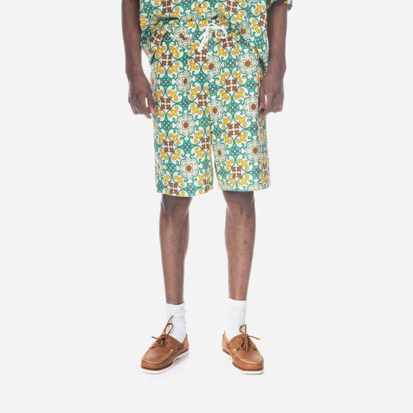 Drôle de Monsieur Мъжки къси панталони Drôle de Monsieur Le Short Faïence BS122 ЗЕЛЕН