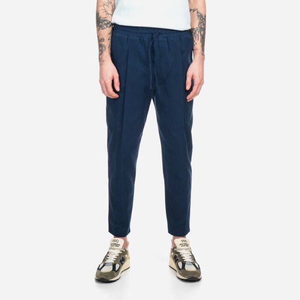 Drôle de Monsieur Мъжки панталон Drôle De Monsieur Le Pantalon Signature Cargo BP123 NAVY