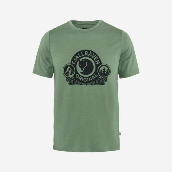 Fjallraven Мъжка тениска Fjallraven Abisko Wool Classic SS F84117 614