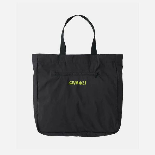 Gramicci Чанта Gramicci Shell Tote G2SA-095 BLACK/LIME