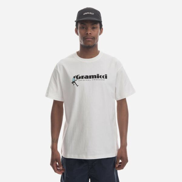 Gramicci Мъжка тениска Gramicci Dancing Man Tee G3SU-T045 WHITE