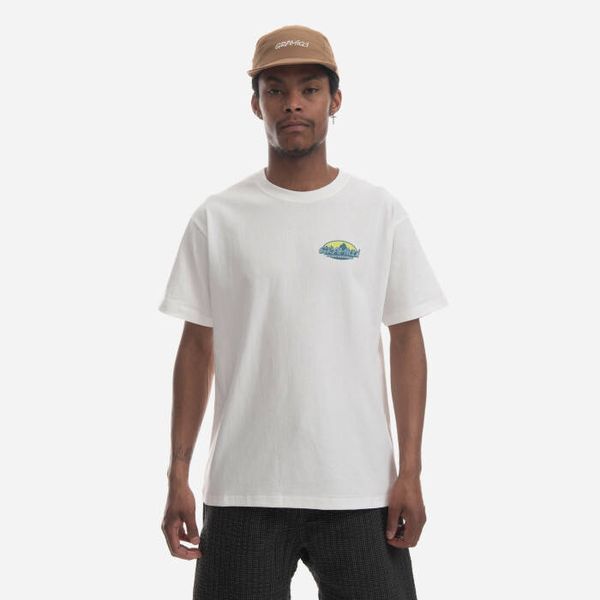 Gramicci Мъжка тениска Gramicci Summit Tee G3SU-T044 БЯЛА