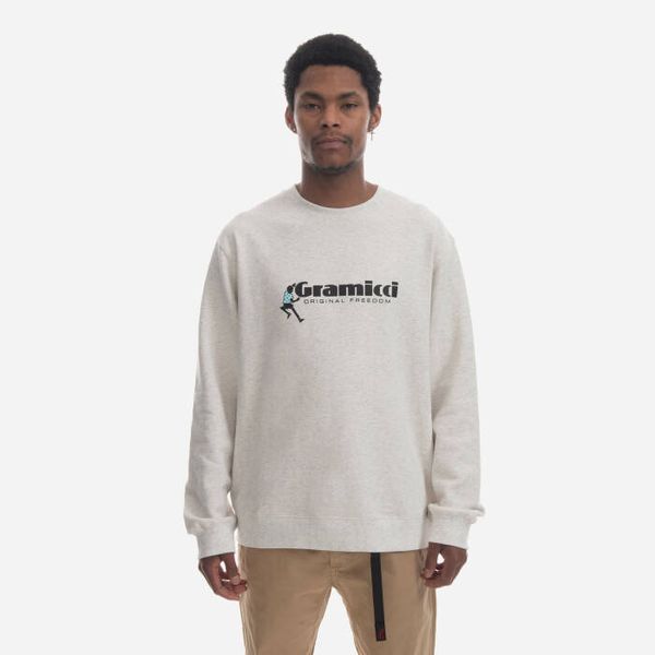 Gramicci Мъжки суичър Gramicci Танцуващ мъжки суичър G3SU-J060 ASH HEATHER