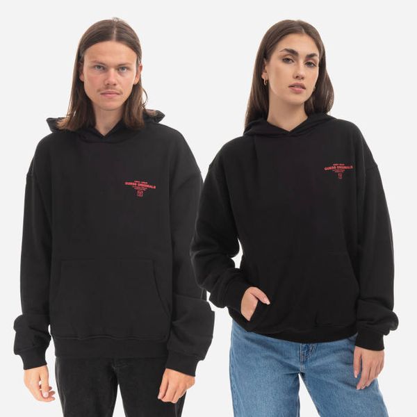 GUESS Originals GUESS Originals Go Harper Longsleeve Hoodie M2BQ05K9YH1 JBLK