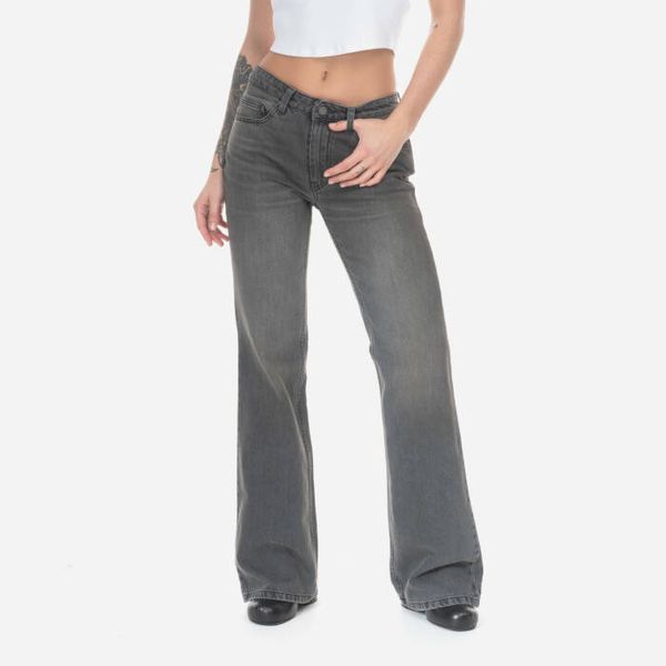 GUESS USA Дамски панталон GUESS USA Клеш дънков пан W3GU18D4SL0 JTMU