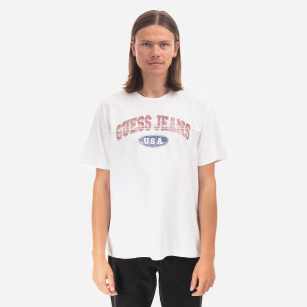 GUESS USA GUESS USA Gusa Pieced Logo Tee M2BI06KBB50 G046