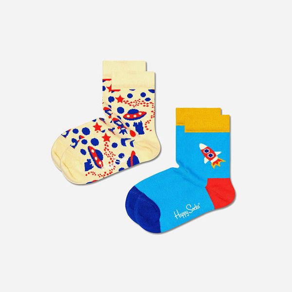 Happy Socks Happy Socks 2-pack Into Space KISP02-2200