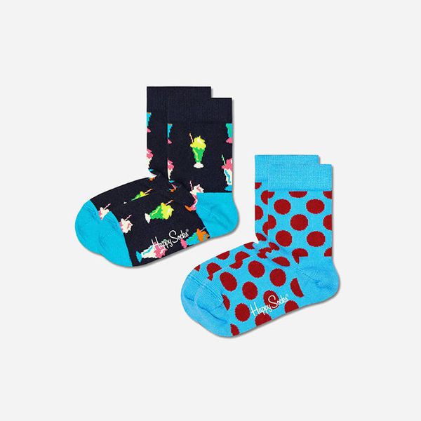 Happy Socks Happy Socks 2-pack Milkshake KMLK02-6500