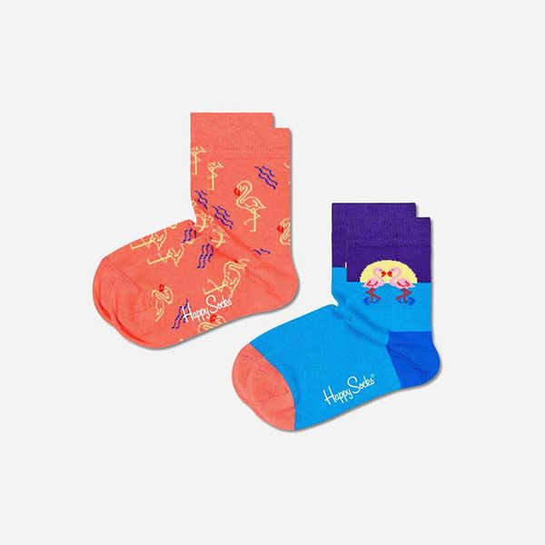 Happy Socks Happy Socks 2-pak Flamingo KFLM02-2700