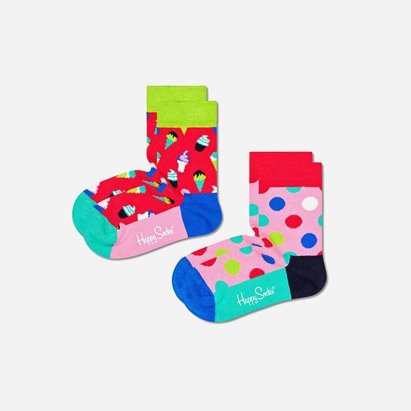 Happy Socks Happy Socks 2-pak Ice Cream KICE02-3500