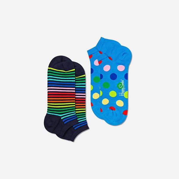Happy Socks Happy Socks 2-pak Mini Stripe Low MIS02-6500