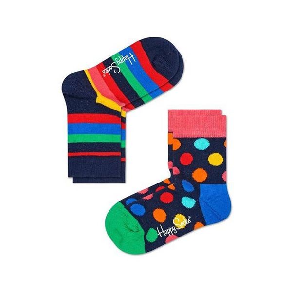 Happy Socks Happy Socks 2-pak Stripe KSTR02 6002
