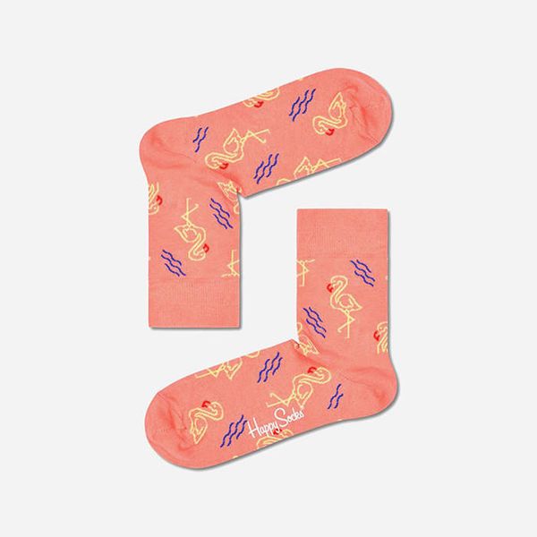 Happy Socks Happy Socks Flamingo 1/2 Crew FAM13-2700