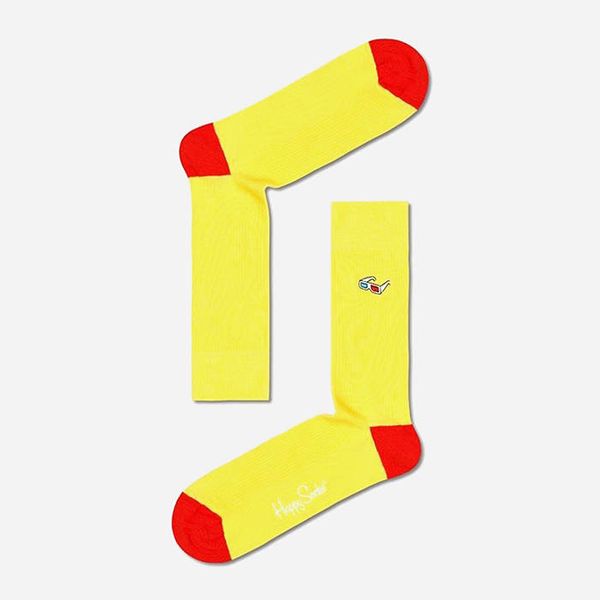 Happy Socks Happy Socks Ribbed Embroidery 3D Glasses REGLA01-2000