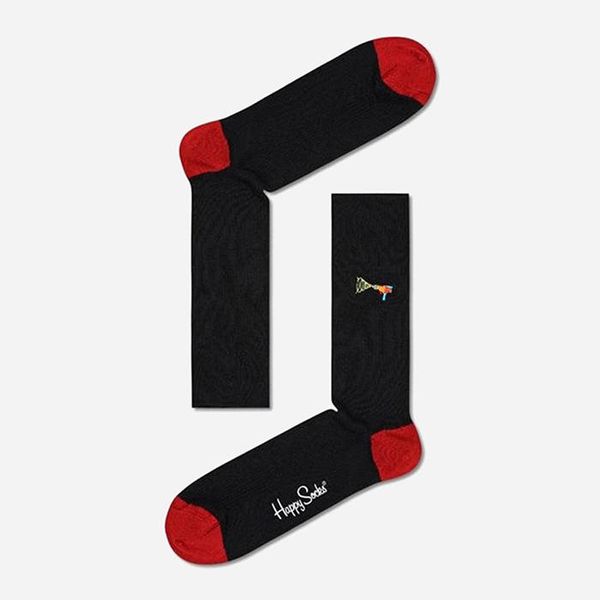 Happy Socks Happy Socks Ribbed Embroidery Lazer Quest RELAZ01-9300