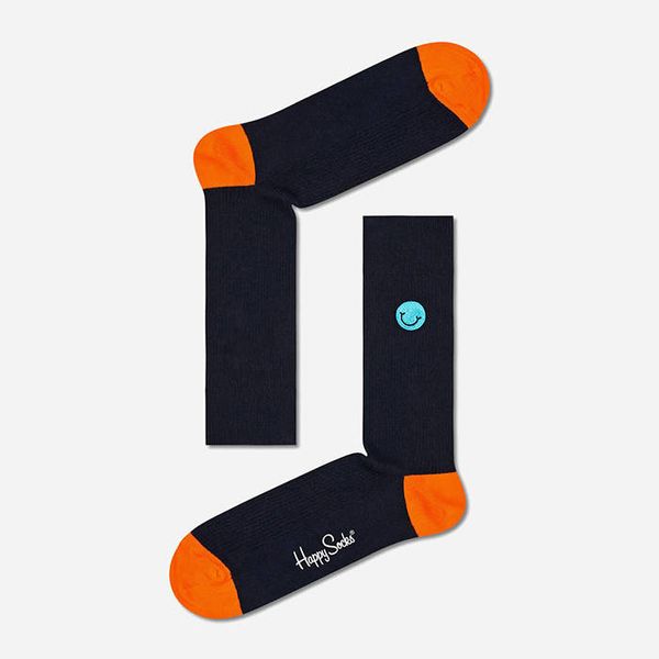 Happy Socks Happy Socks Ribbed Embroidery Smiley RESMI01-6500