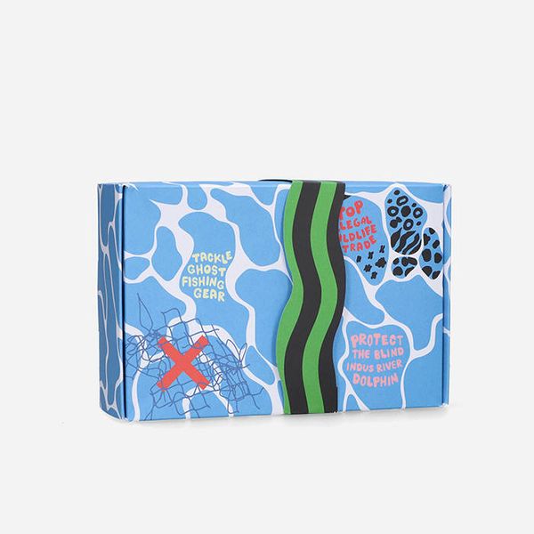 Happy Socks Happy Socks x WWF 4-pack XWWF09-0201