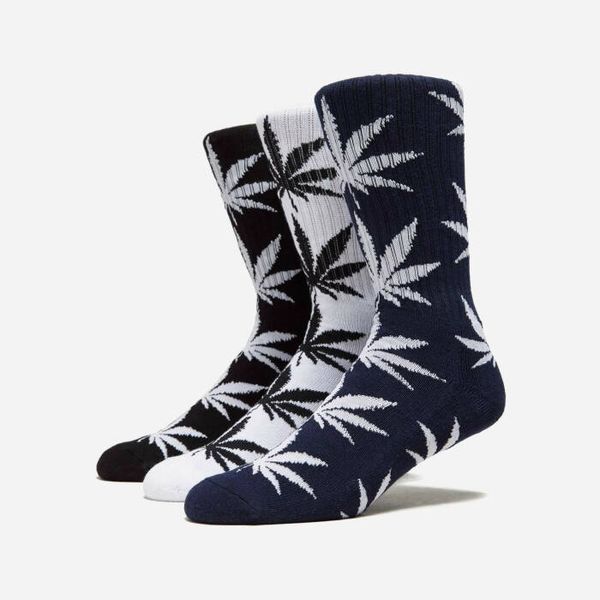 HUF HUF Essentials Plantlife Socken 3-Pack SK00465 BLACK/WHITE/NAVY