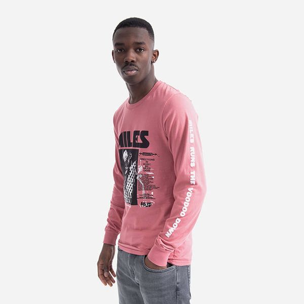 HUF Тениска Huf Вуду измити Longsleeve TS01761 DSTRS