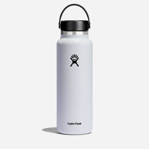 Hydro Flask Бутилка Hydro Flask 40 OZ гъвкава капачка с широко гърло бяла W40BTS110