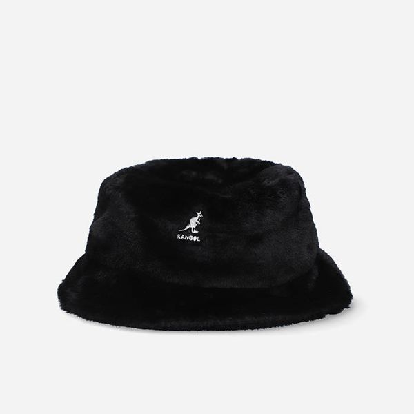 Kangol Kangol Faux Fur Bucket K4370SOLID BLACK