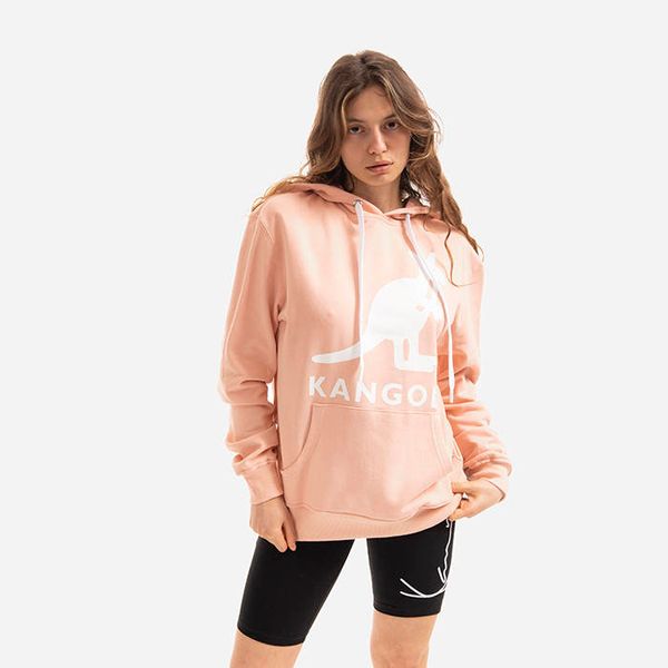 Kangol Kangol Hoodie Essential KLEU001 DUSTY ROSE