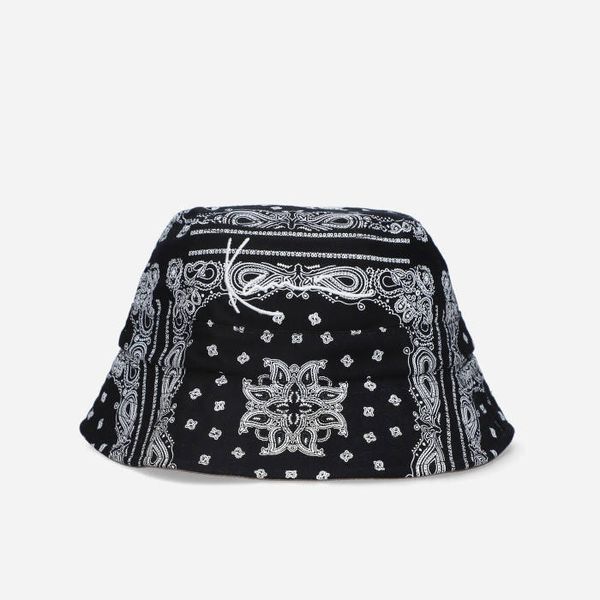 Karl Kani Karl Kani Signature Paisley Reversible Bucket Hat 7015656