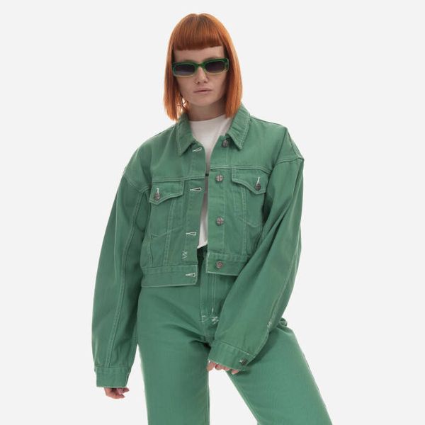 KSUBI Дамско яке KSUBI Billie Jacket Jade WPS23JK004 GREEN