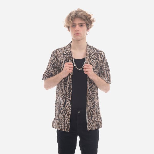 KSUBI Мъжка риза KSUBI Zoo Resort SS Shirt MPS23SH004 ASSORTED