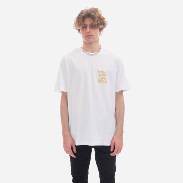 KSUBI Мъжка тениска KSUBI Biggie SS Tee Tru MRHC22TE03 БЯЛА
