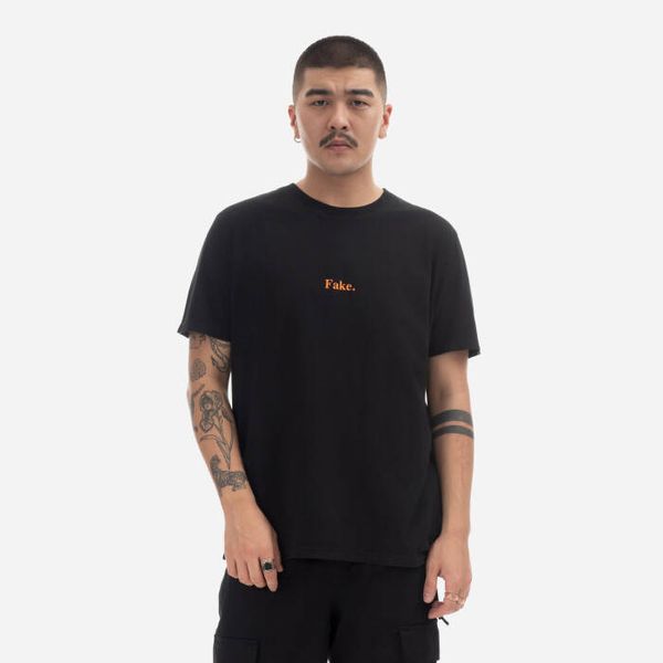 KSUBI Мъжка тениска KSUBI Knitted Fake Kash SS Tee MPS23TE023 BLACK
