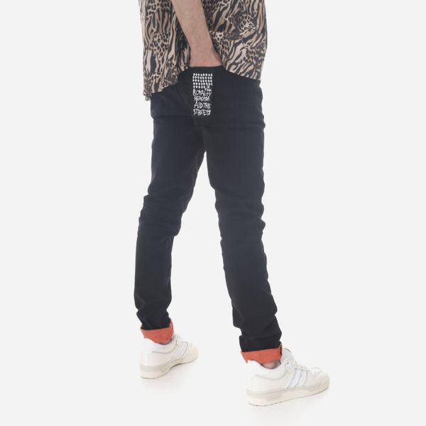 KSUBI Мъжки панталон KSUBI Chitch Roll Up Orange MPS23DJ020 ЧЕРЕН