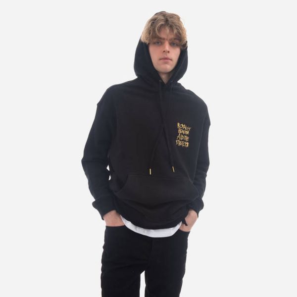 KSUBI Мъжки суичър KSUBI 23 Biggie Hoodie Jet MRHC22FL01 BLACK