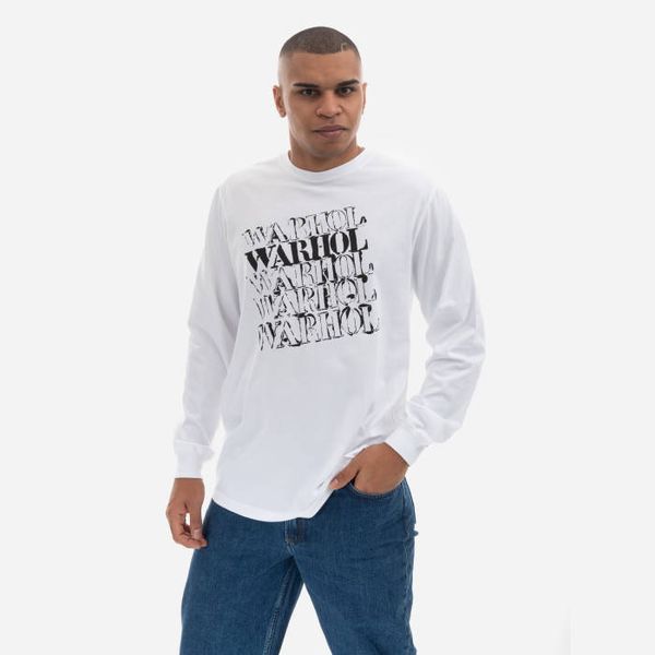 Maharishi Maharishi Andy Warhol Airborne L/S T-shirt 9923 WHITE