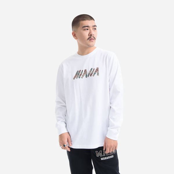 Maharishi Maharishi DPM: Monster Tiger Longsleeve T-Shirt 9428 WHITE