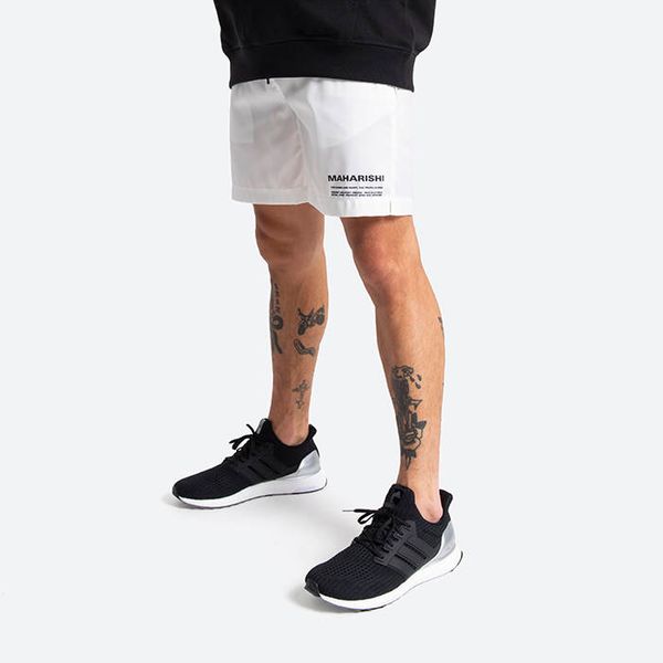 Maharishi Maharishi Miltype Swim Shorts 9323 WHITE