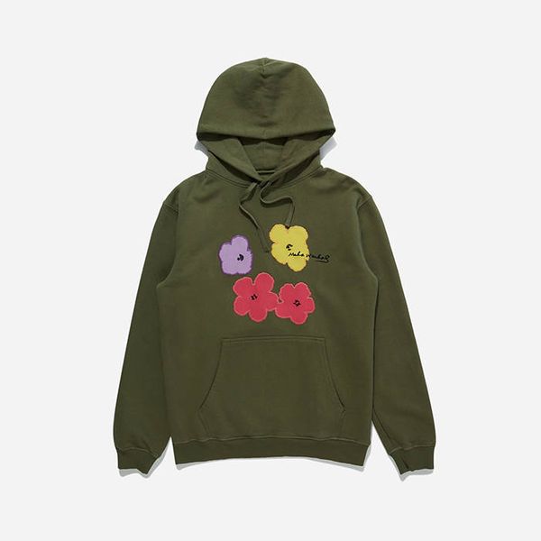 Maharishi Maharishi Warhol Flowers Hooded Sweat 9640 OLIVE