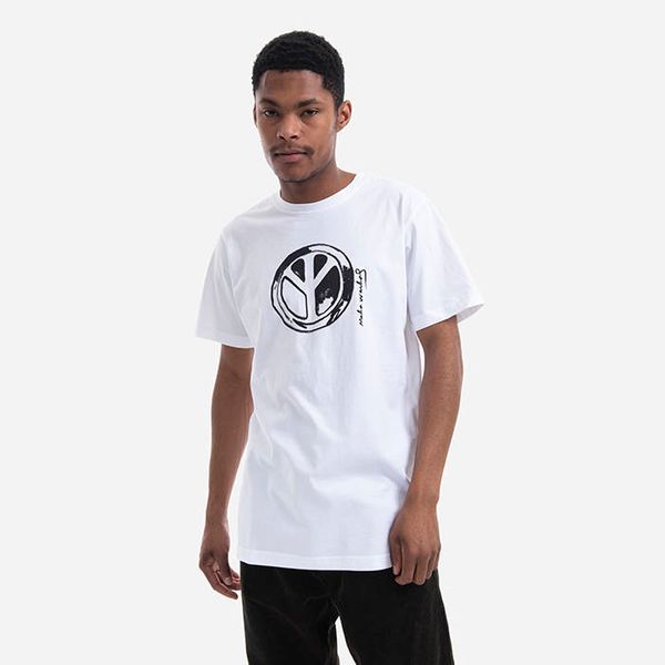 Maharishi Maharishi Warhol Peace T-Shirt 9491 WHITE