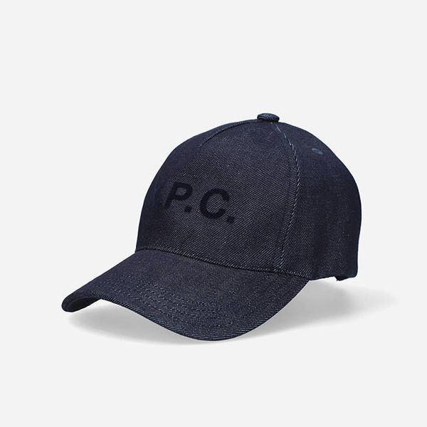 * marka niezdefiniowana A.P.C. Casquette Eden VPC COCSX-M24090 INDIGO