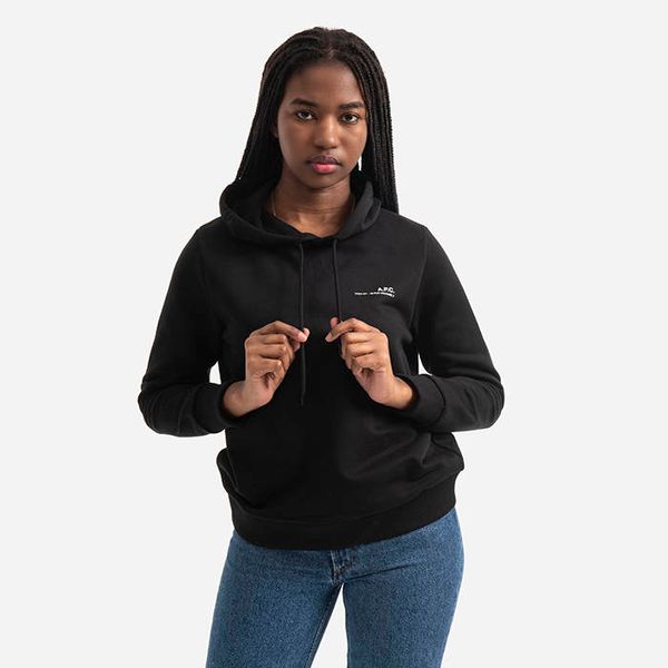 * marka niezdefiniowana A.P.C. Hoodie Item F COEAS-F27674 BLACK