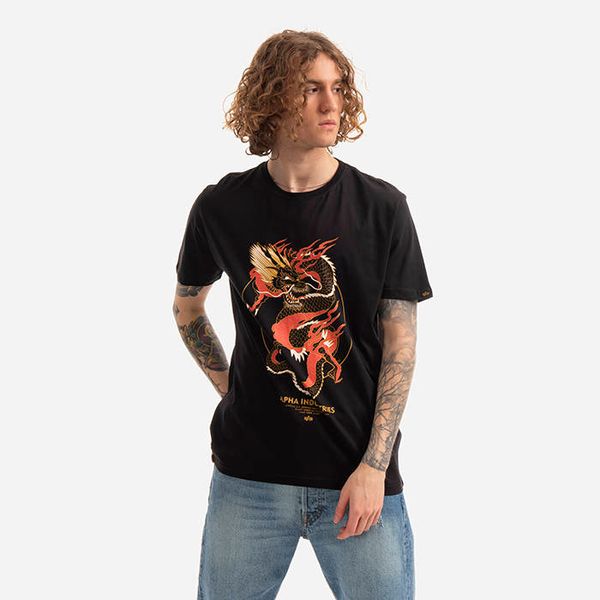 * marka niezdefiniowana Alpha Industries Heritage Dragon Tee 106506 03