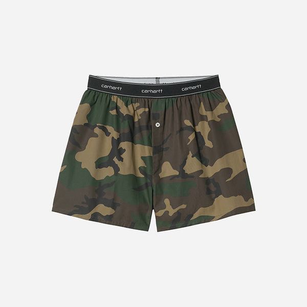 * marka niezdefiniowana Carhartt WIP Cotton Script Boxers I029561 CAMO LAUREL