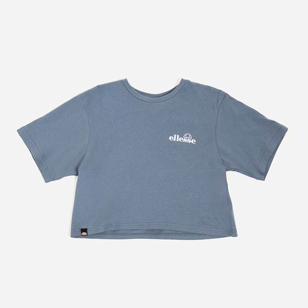 * marka niezdefiniowana Ellesse Claudine Crop-T Shirt SGM14626 BLUE