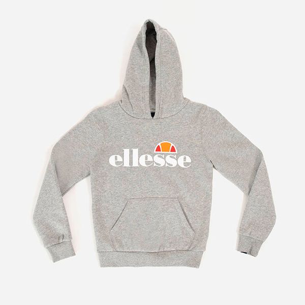 * marka niezdefiniowana Ellesse Jero OH Hoody JNR S3E08575 GREY MARL