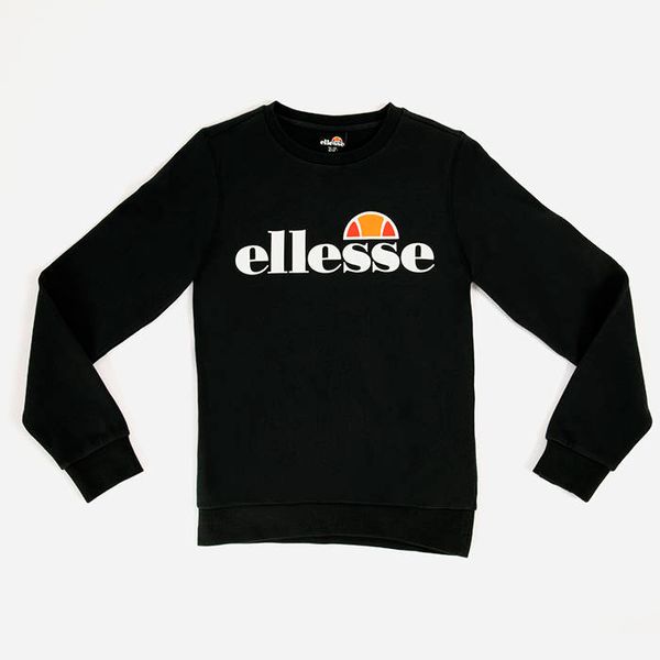 * marka niezdefiniowana Ellesse Suprios Sweatshirt JNR S3E08576 BLACK