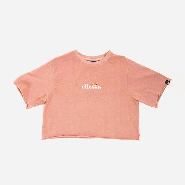 * marka niezdefiniowana Ellesse T-Shirt Celesi Cropped Tee SGM14013 PINK