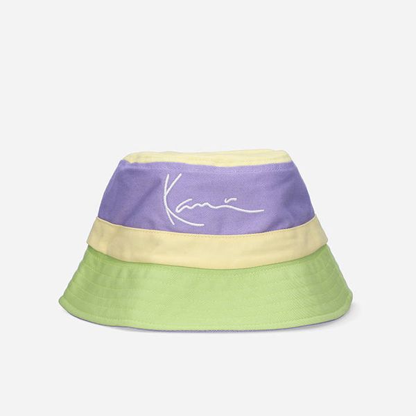 * marka niezdefiniowana Karl Kani Signature Reversible Block Bucket Hat 7015489