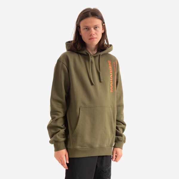 * marka niezdefiniowana Maharishi Miltype Hooded Sweat 9756 OLIVE