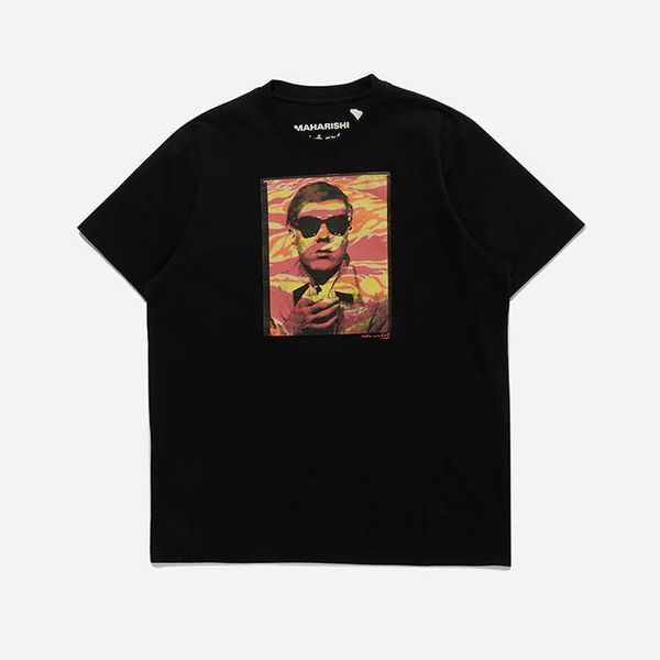 * marka niezdefiniowana Maharishi Warhol Polaroid Portrait T-Shirt 9711 BLACK